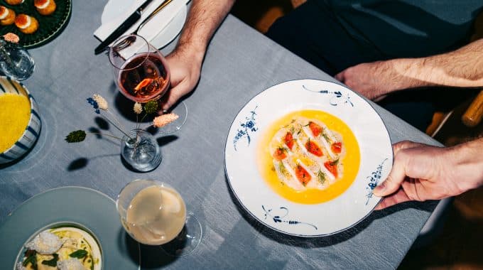 Fira fars dag på restaurang i Stockholm
