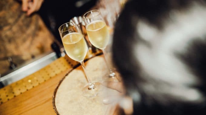 Fira nyår på restaurang i Malmö
