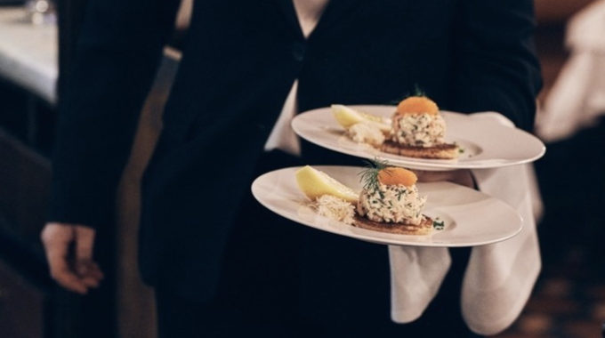 Affärslunch i Stockholm