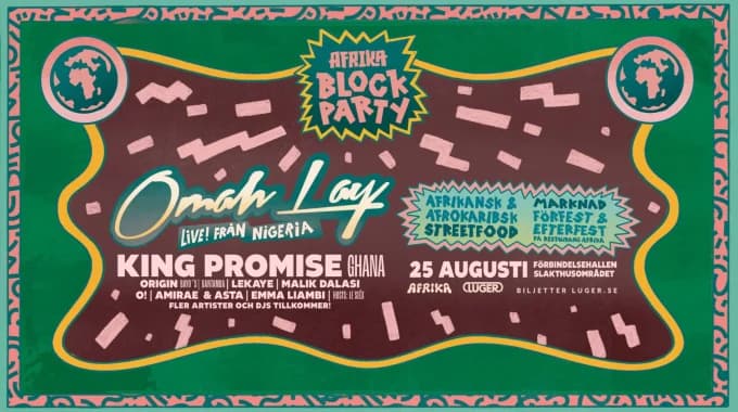 Ny festival i Stockholm – Afrika Block Party